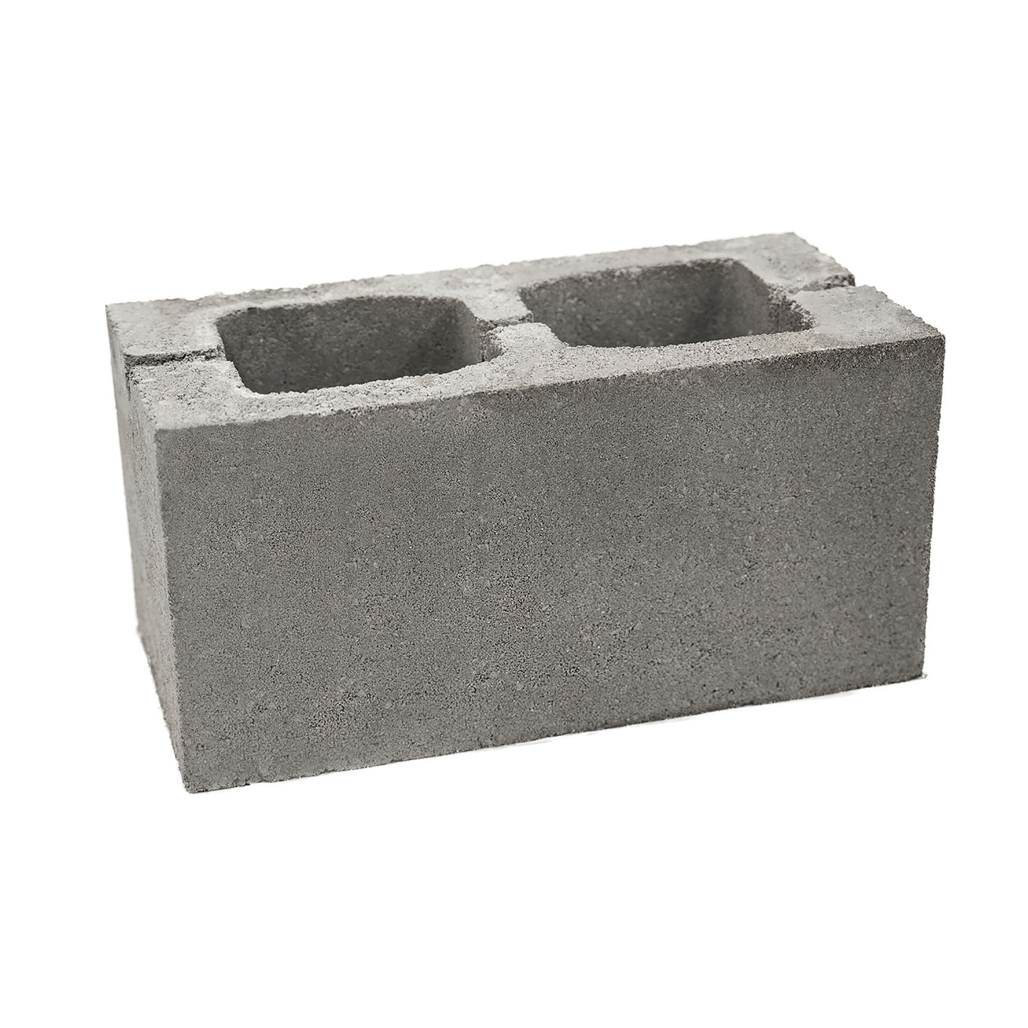 Bloc creux gris, 8'' x 8'' x 16''