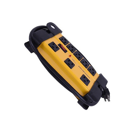 Barre d'alimentation à protection contre les surtensions à 8 prises, cordon de 6'