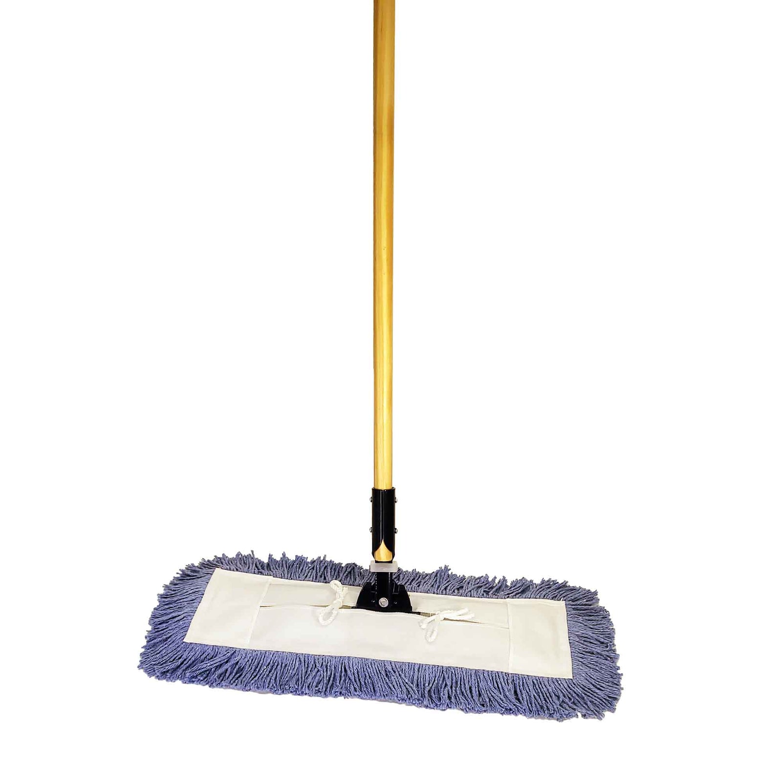 Vadrouille sèche synthétique avec manche en bois, 24"