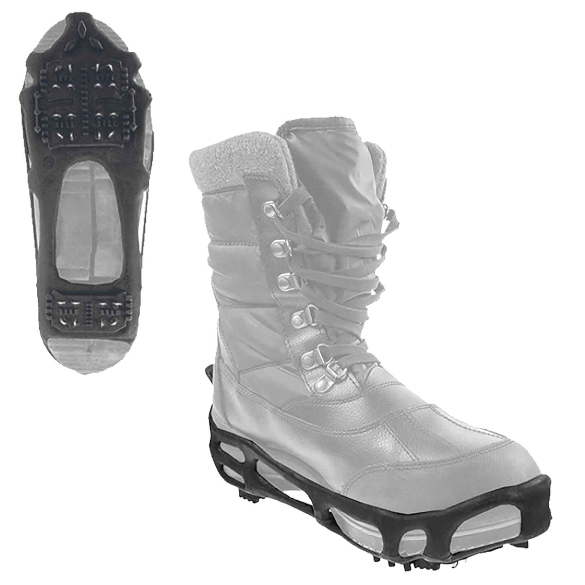 Semelles antidérapantes à crampons, très grand