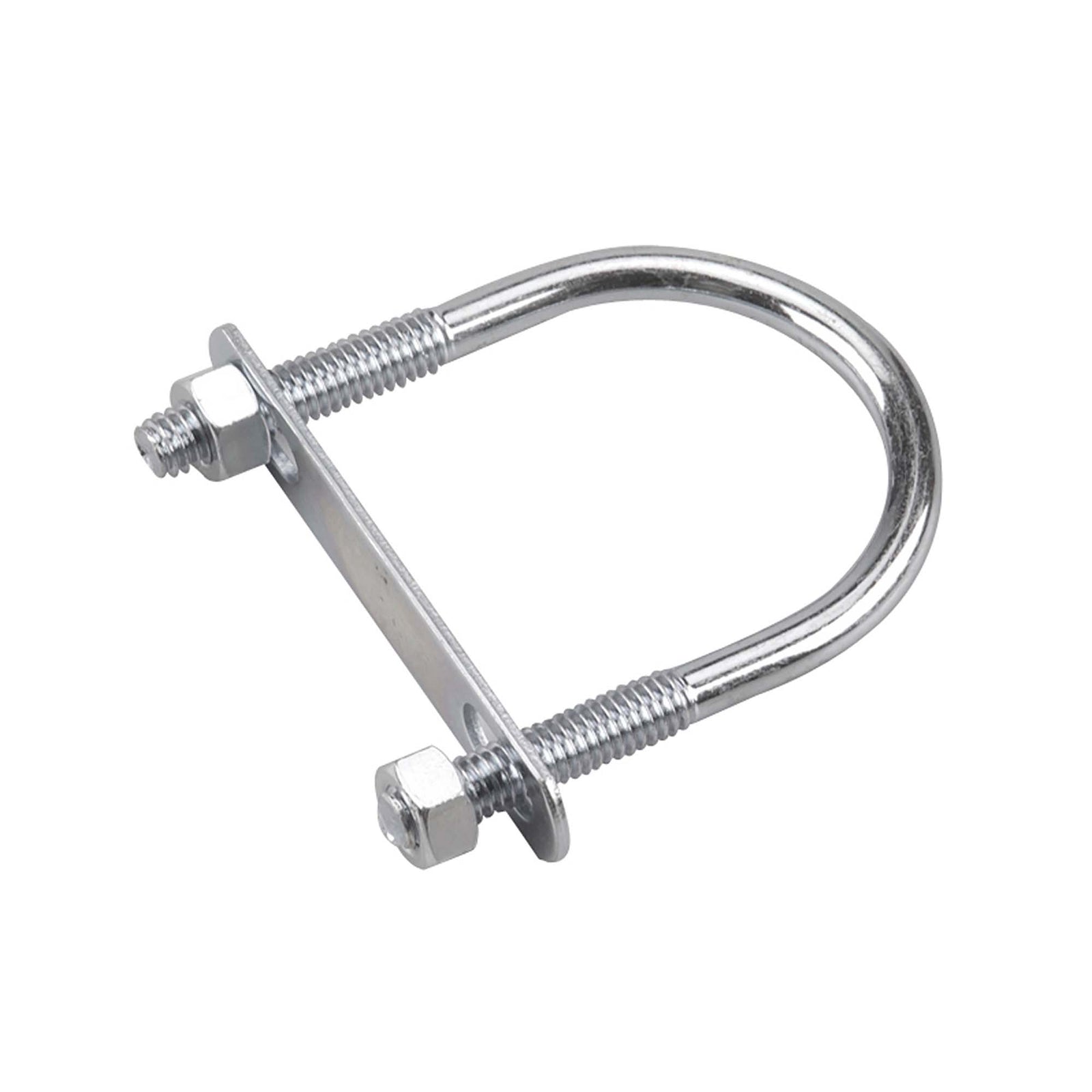 Boulon en forme de U avec plaque et écrous hexagonaux, 3-1/16''