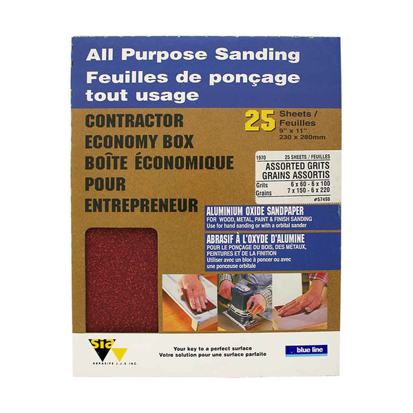 SHOPSMITH Feuilles De Ponçage, Oxyde D'aluminium, Grain