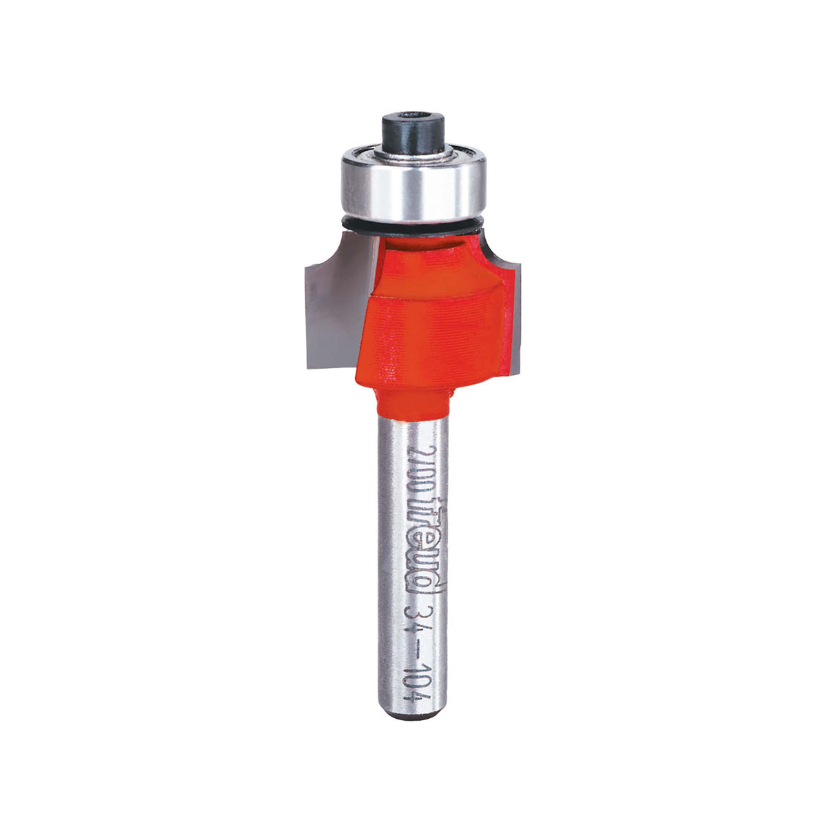 Mèche de toupie à arrondi convexe de 3/4" x 1/8" de rayon, tige 1/4"