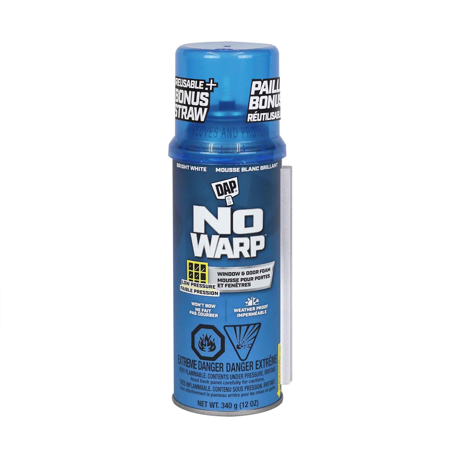 Scellant No Warp mousse pour portes et fenêtres, 340 g 