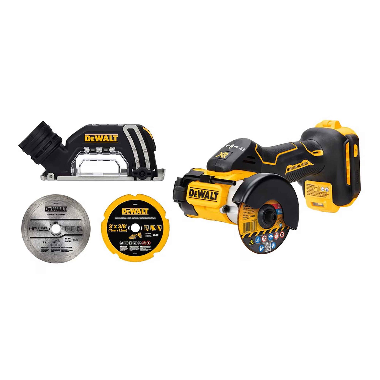 Outil de coupe compact sans balais 20 V Max XR, 3" (outil seulement)