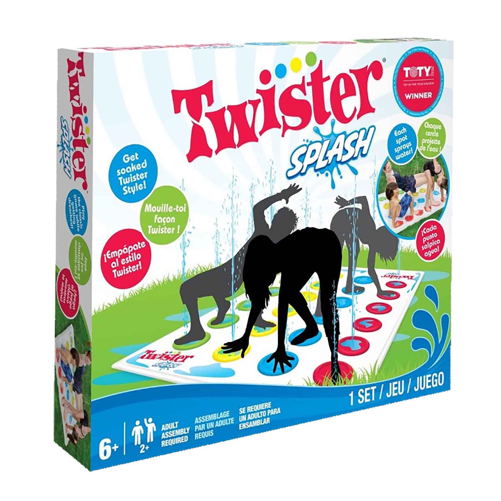 Jeu d'eau gonflable Twister