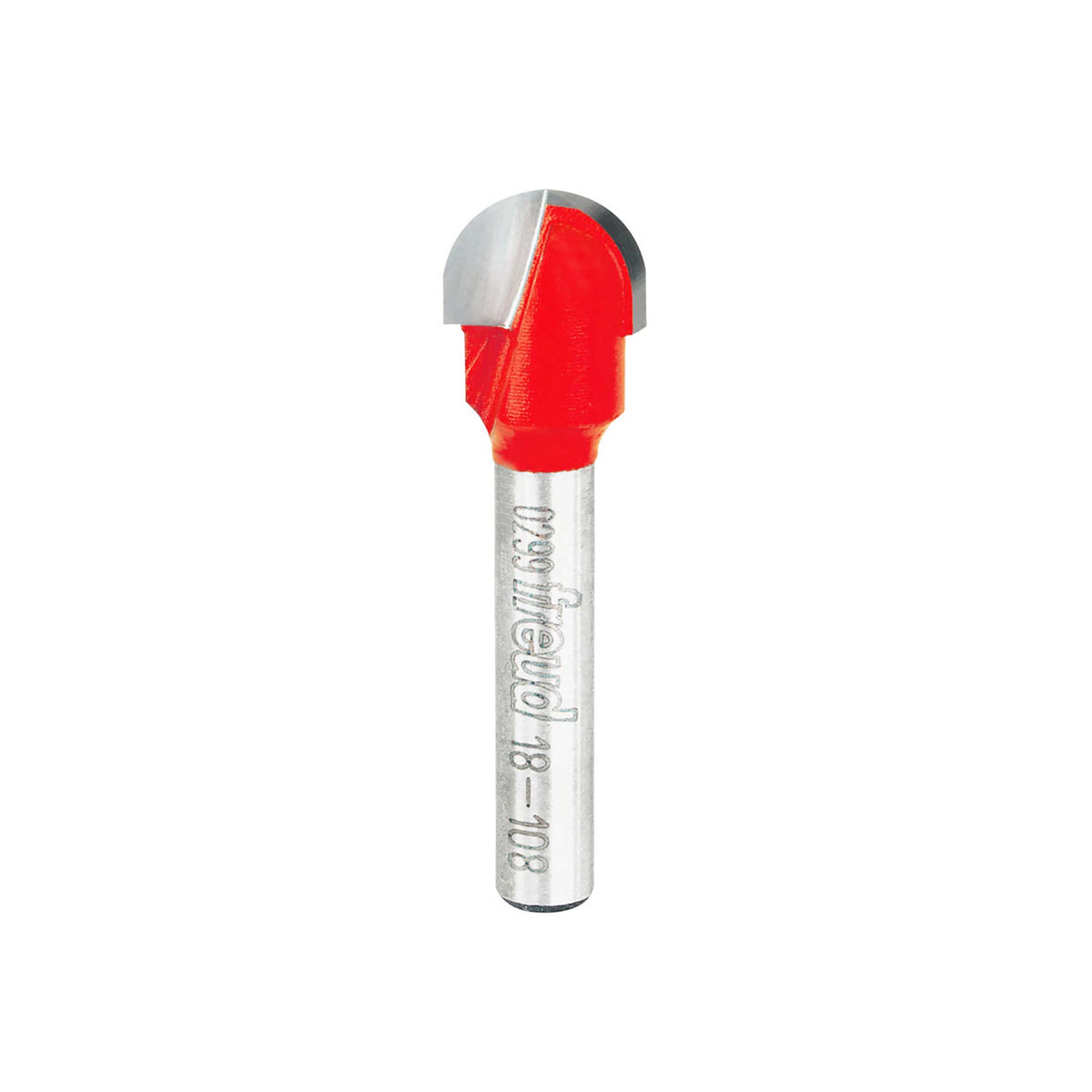 Mèche de toupie à bout arrondi de 1/2" x 1/4" rayon, tige 1/4"