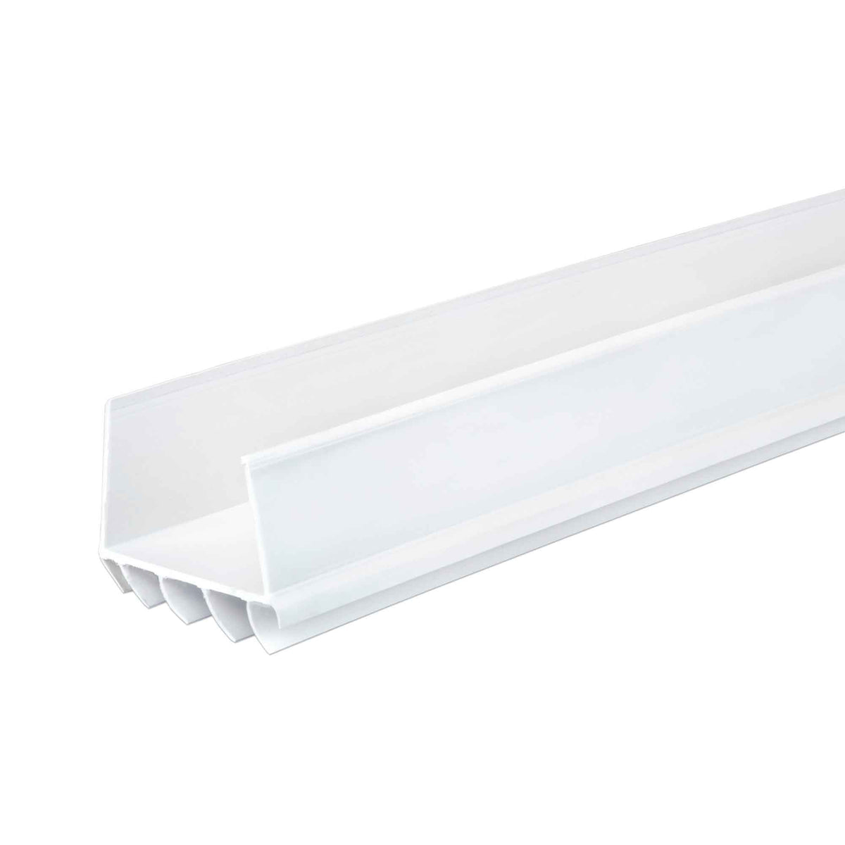 Coupe-froid en vinyle et en forme de U pour bas de porte CINCH , blanc