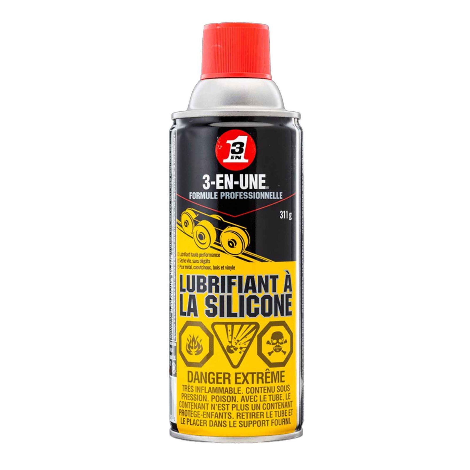 Lubrifiant à la silicone à formule professionnelle, 311 g