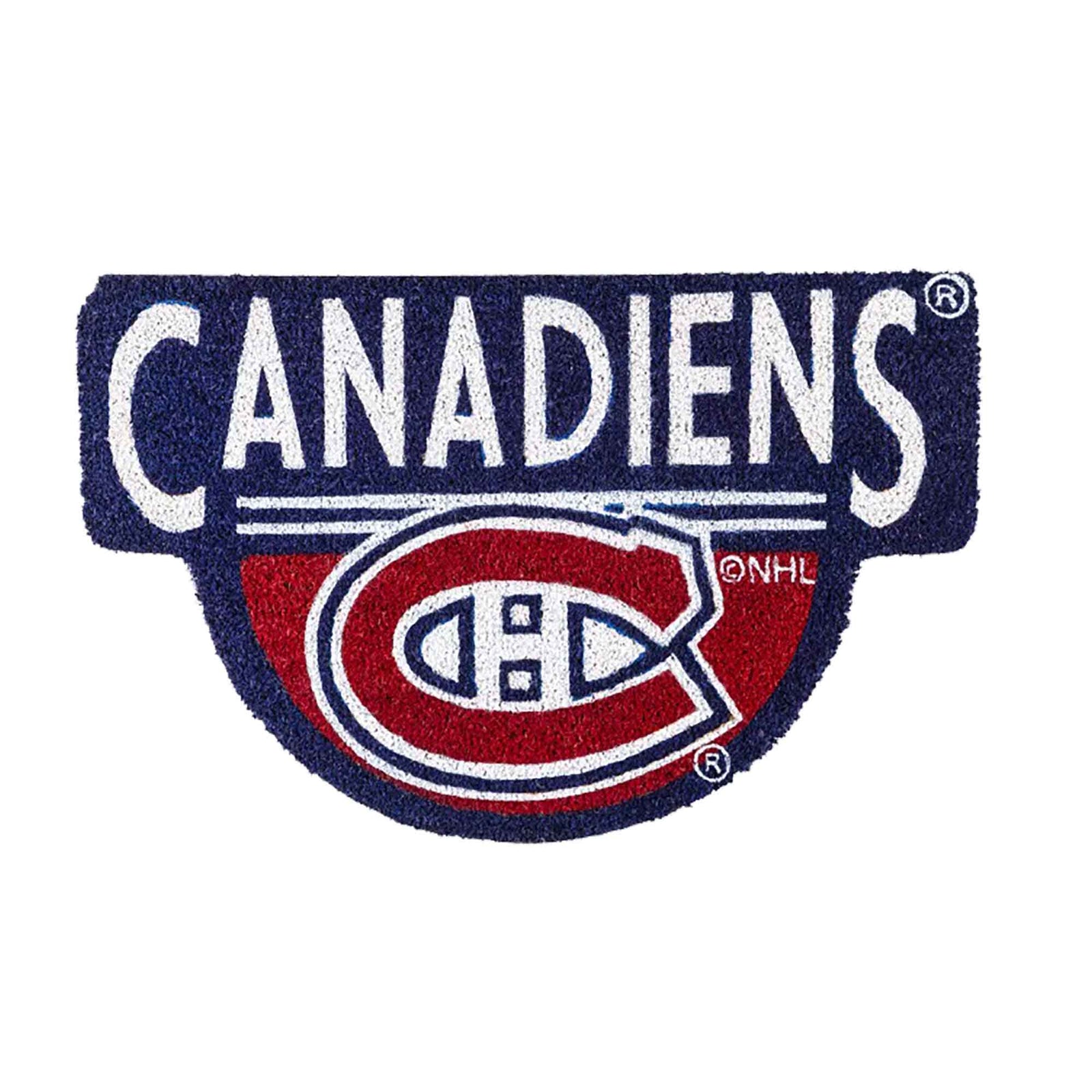 Paillasson des Canadiens de Montréal en fibre de coco, 28''