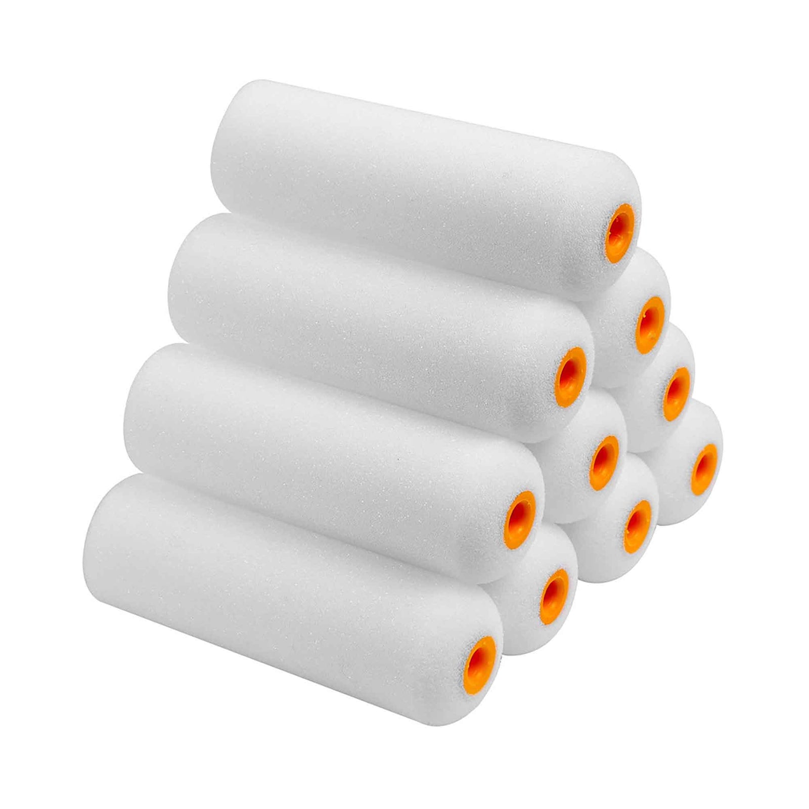 Mini-rouleau mousse à bouts arrondis, 4'' x 11 mm (10 unités)