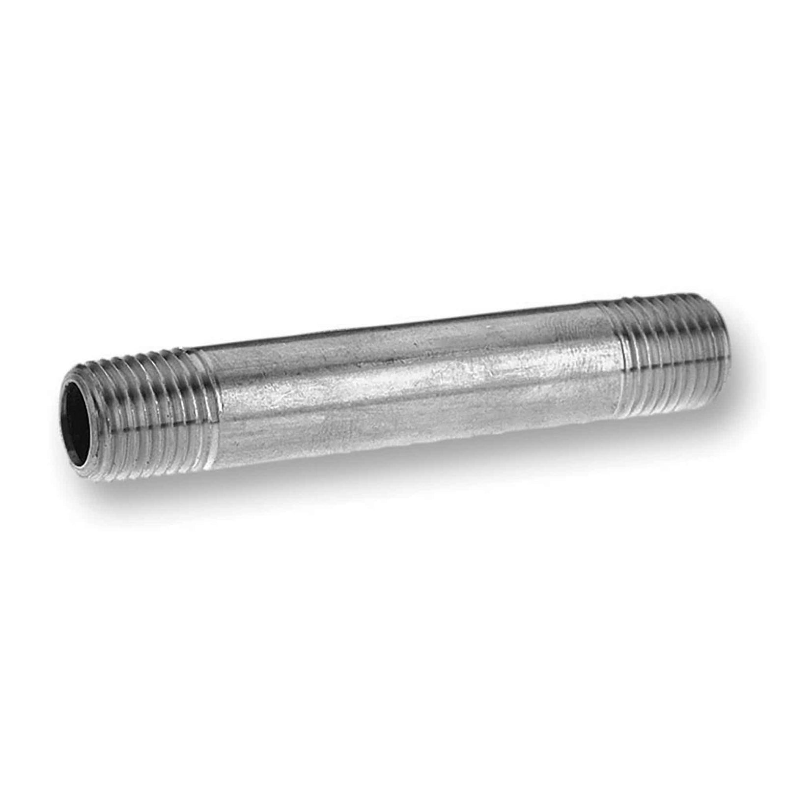 Mamelon de tuyau en acier galvanisé, 1/2" x 5-1/2"