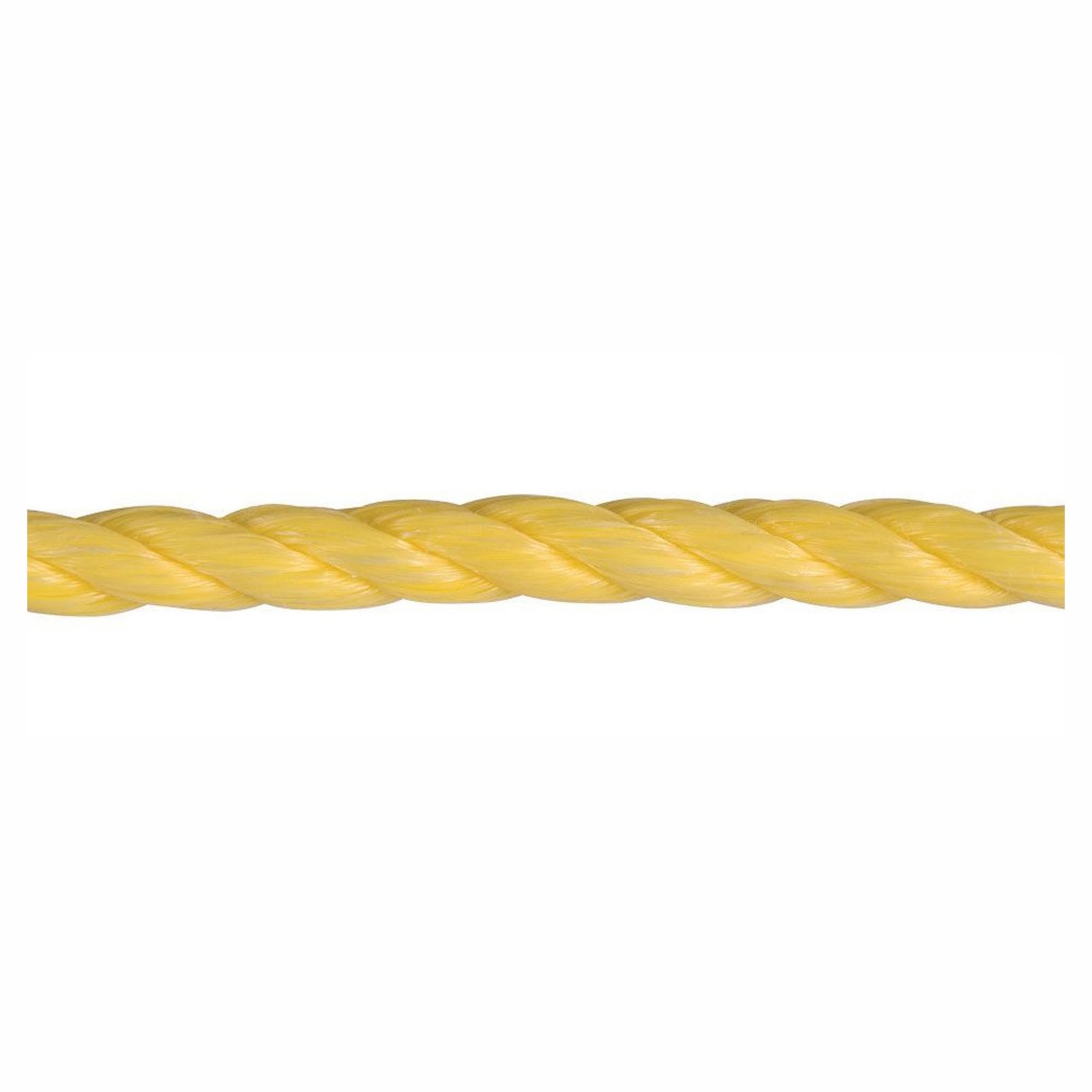 Corde en polypropylène torsadée à 3 torons, 1/4" x 1 300'