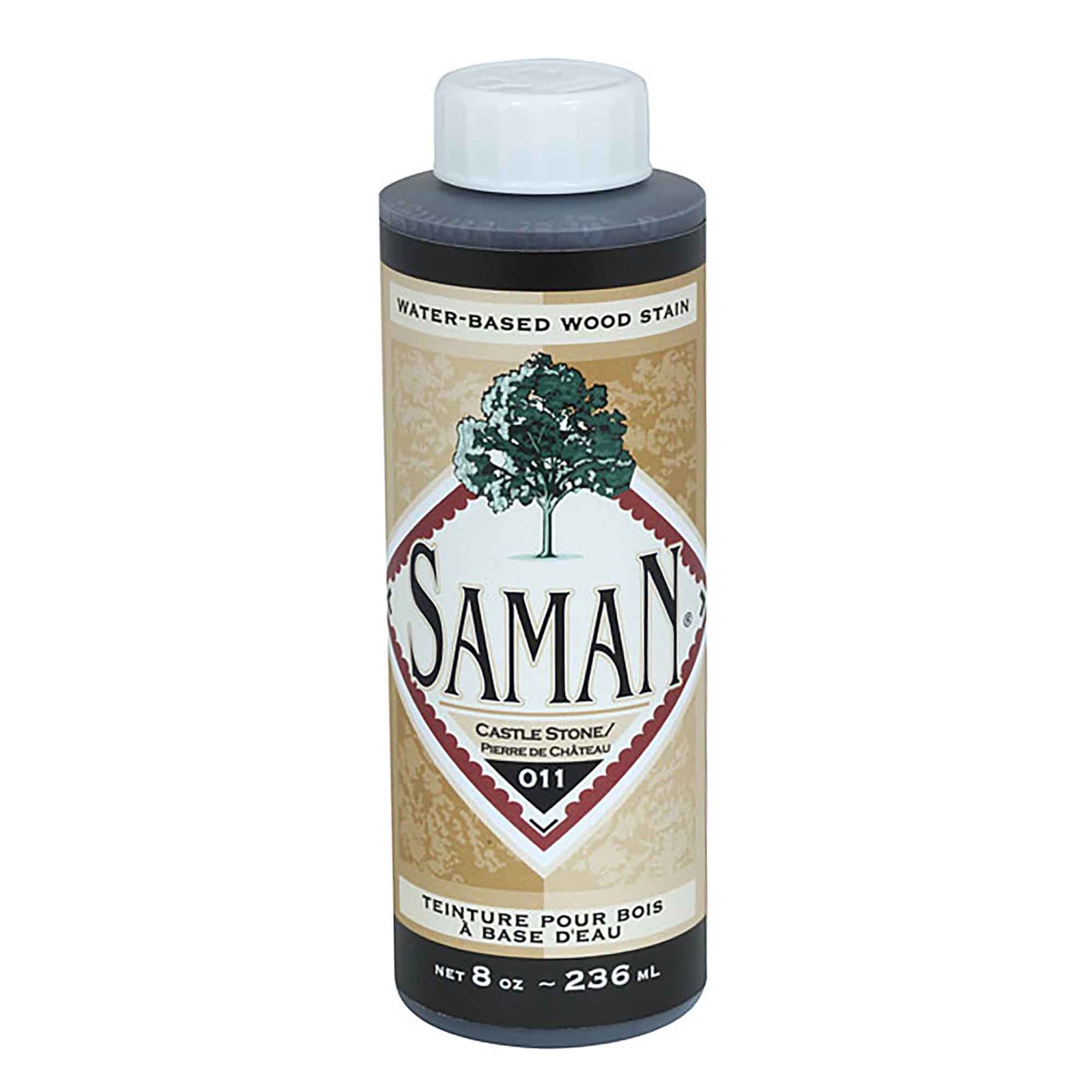Teinture pour bois à base d'eau Pierre de Château, 236 ml        