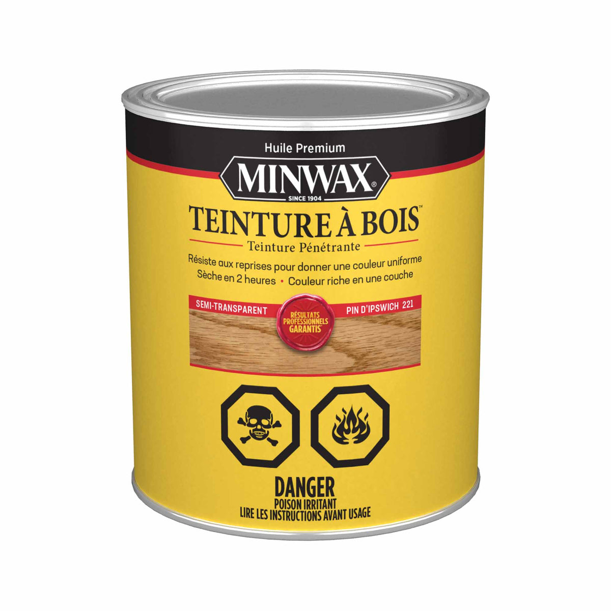 Minwax teinture à bois semi-transparent pin d&#39;Ipswich, 946 ml