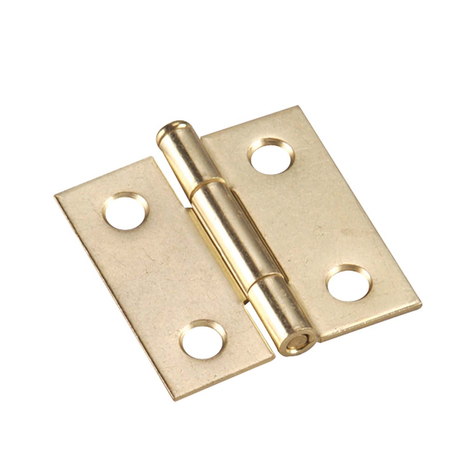 Penture étroite au fini laiton à mortaiser de 1-1/2'', emballage de 2 unités