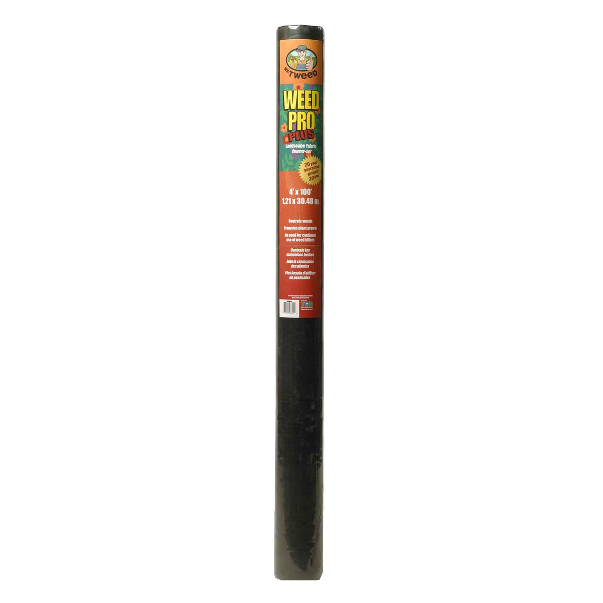 Couvre-sol Weed Pro Plus, 4&#39; x 100&#39;