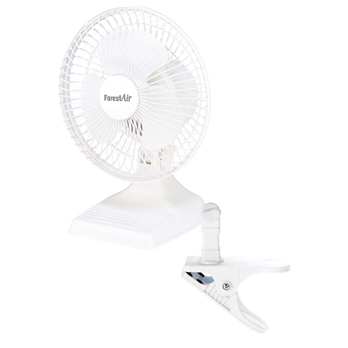 Ventilateur combiné table / pince de 6’’, blanc