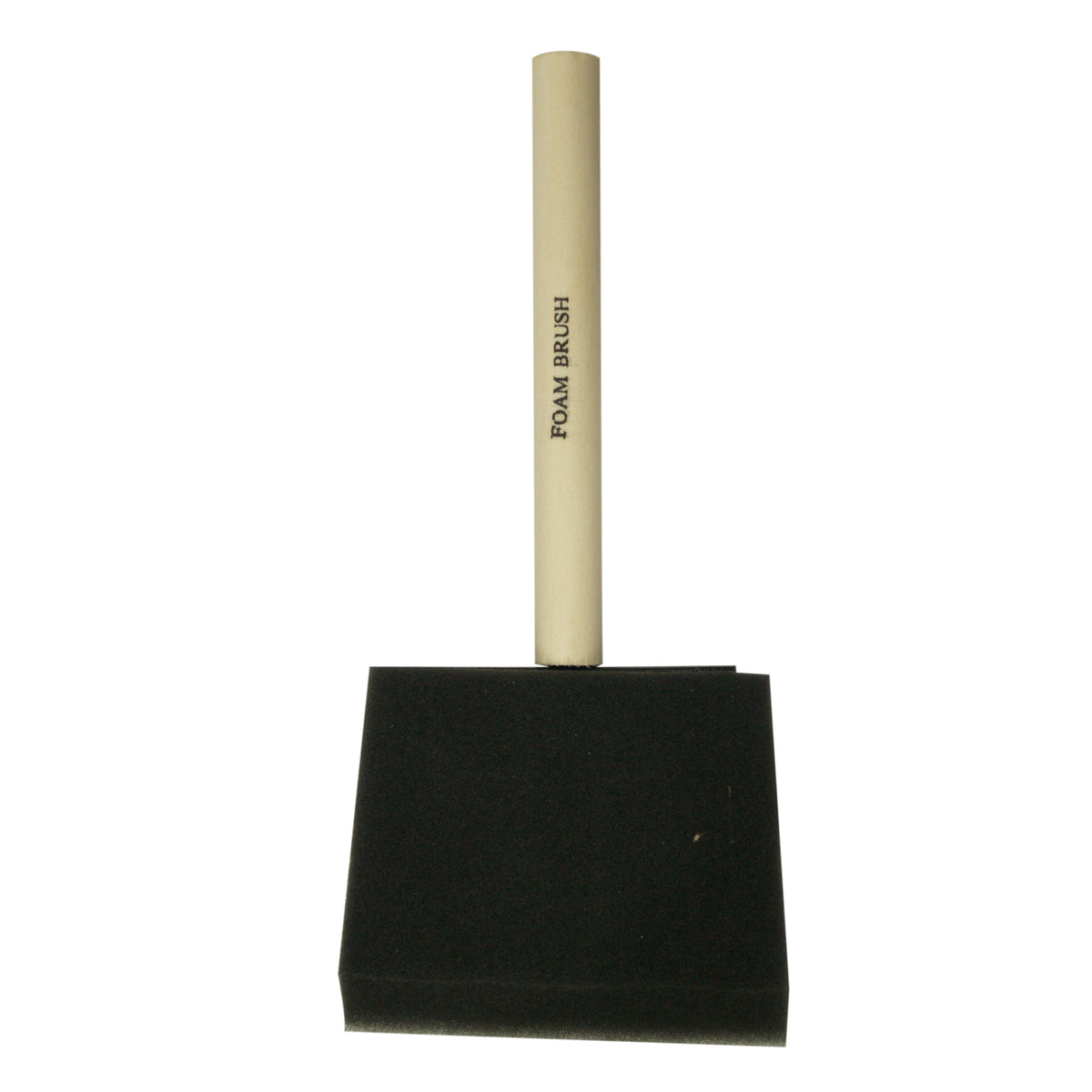 Pinceau mousse de 4 po, série Utility, manche en bois