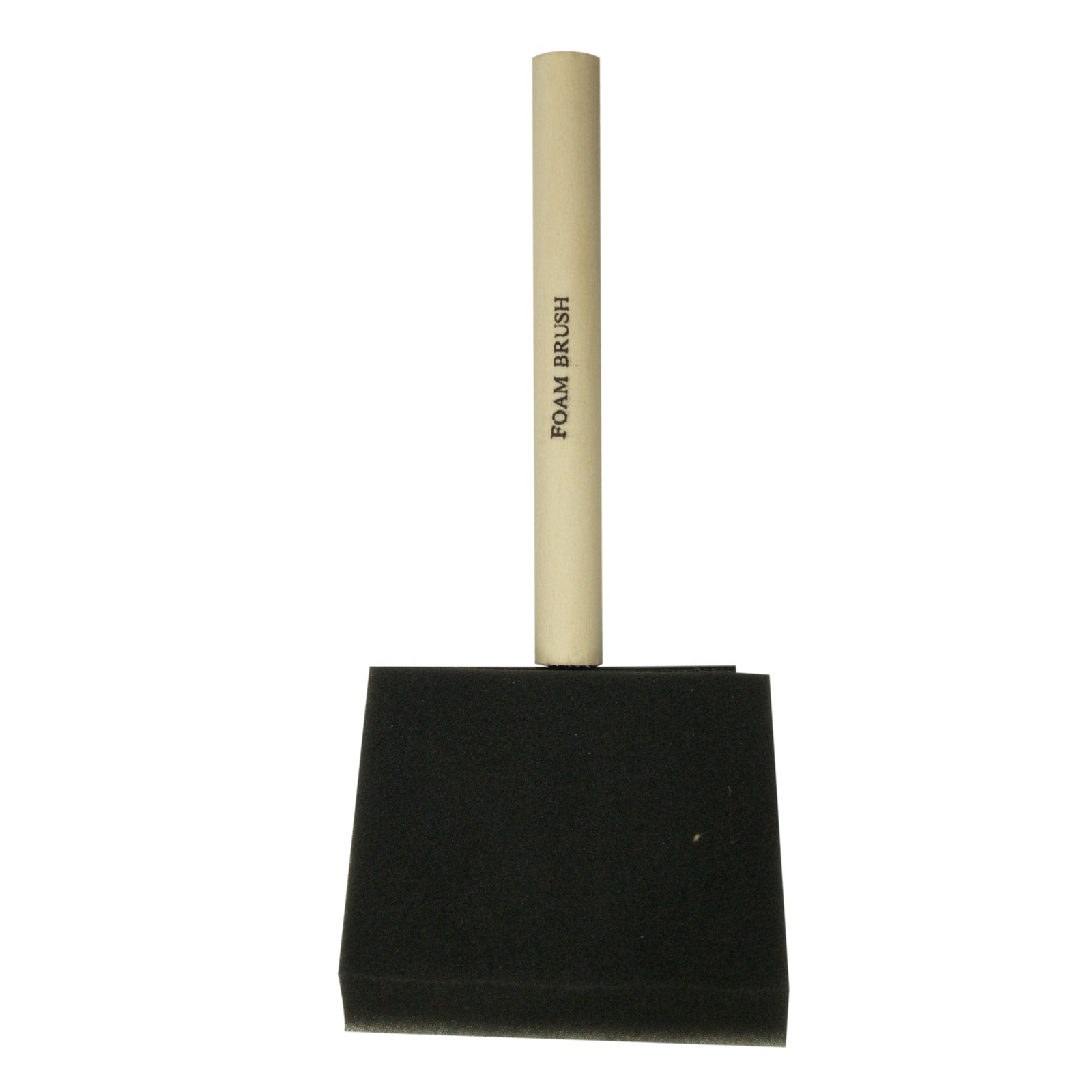 Pinceau mousse de 4 po, série Utility, manche en bois