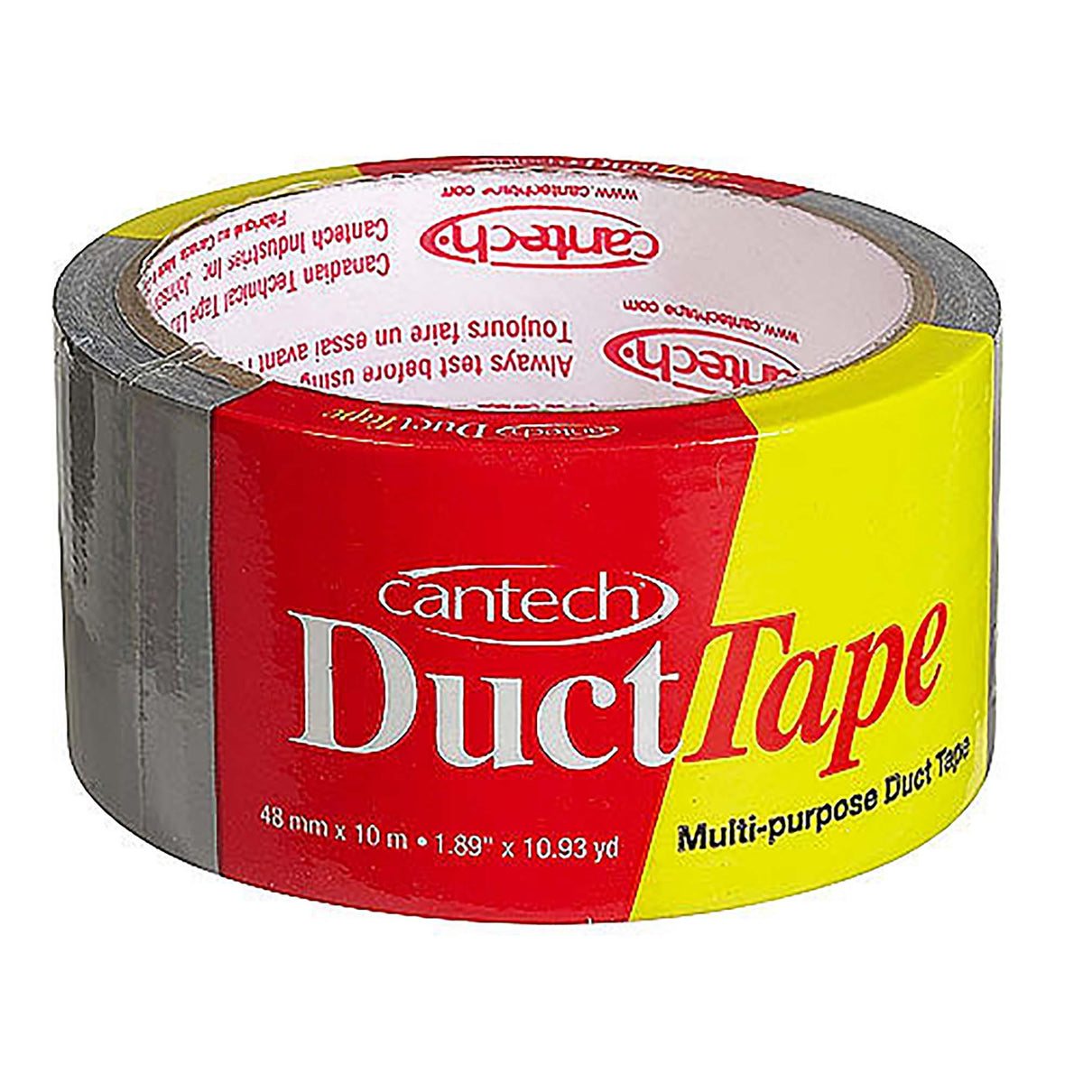 Ruban Duct Tape gris, 48 mm x 10 m