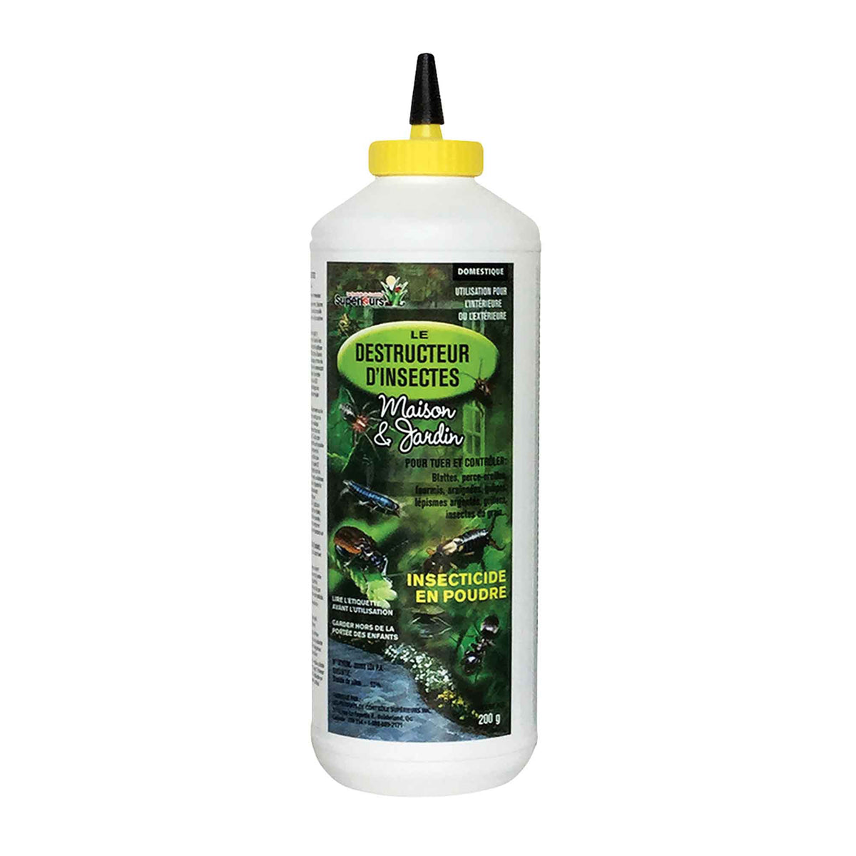 Le destructeur d&#39;insectes pour maison et jardin, 200 g