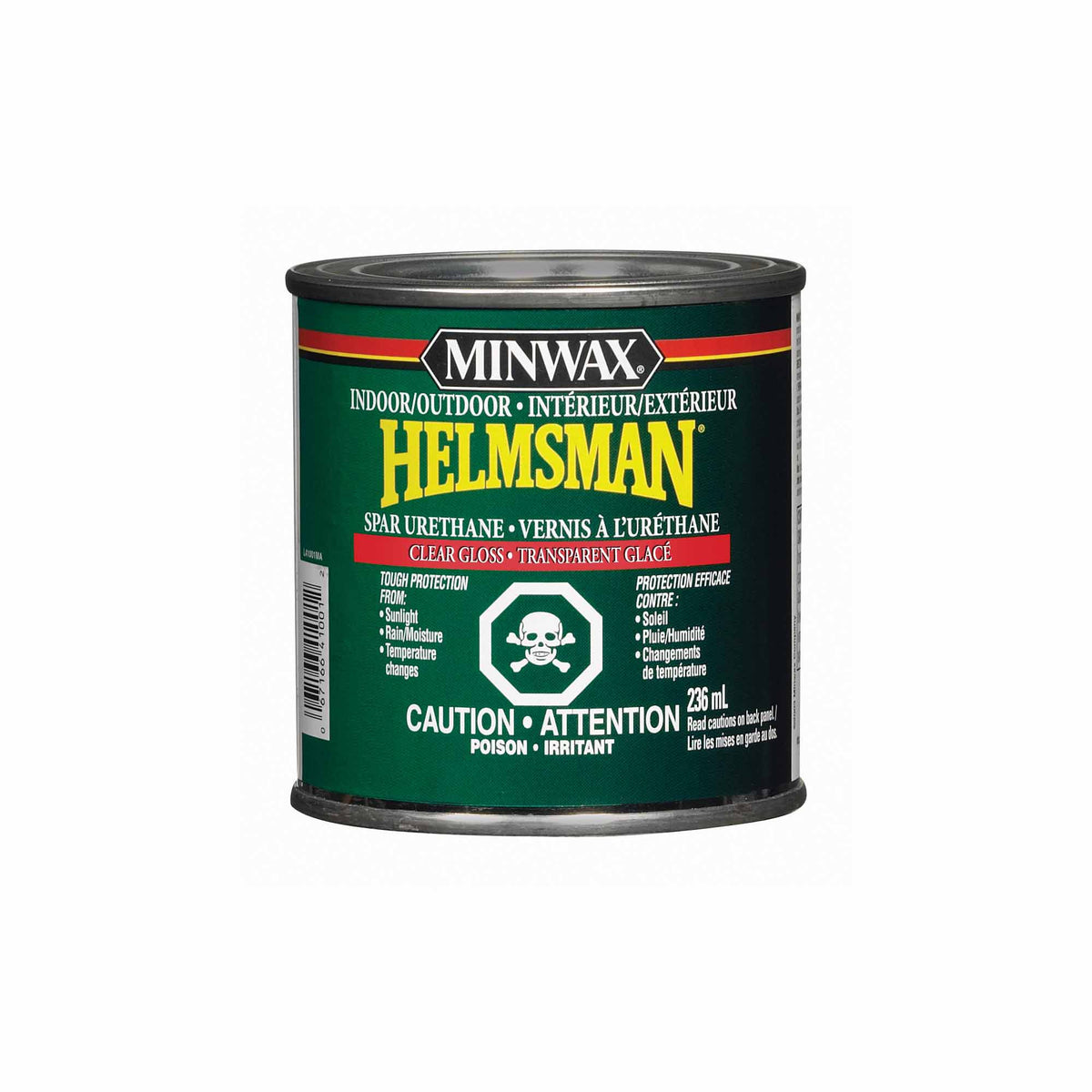 Minwax Helmsman intérieur / extérieur vernis uréthane transparent lustré, 236 ml