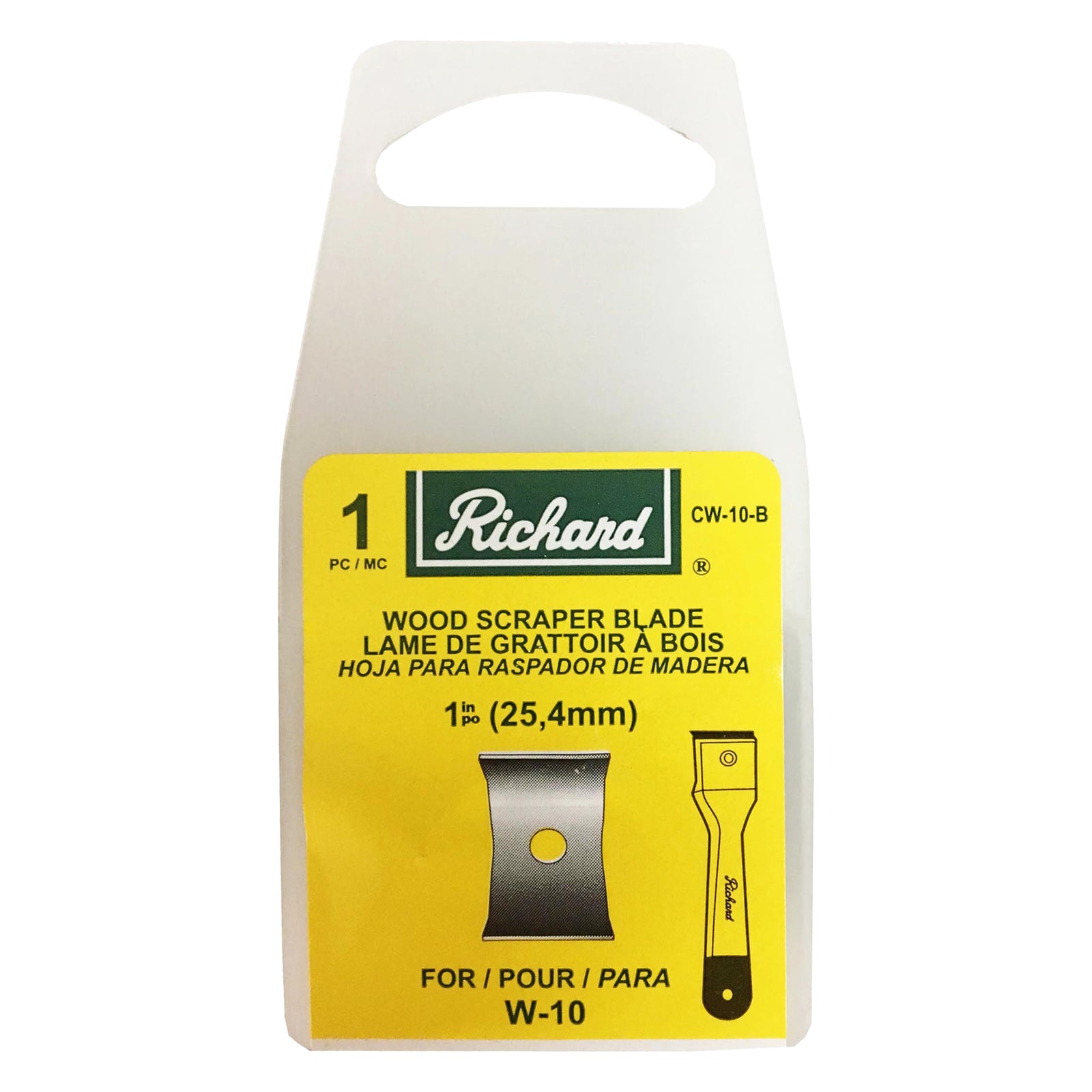 Lames de rechange 1'' (2,54 cm)