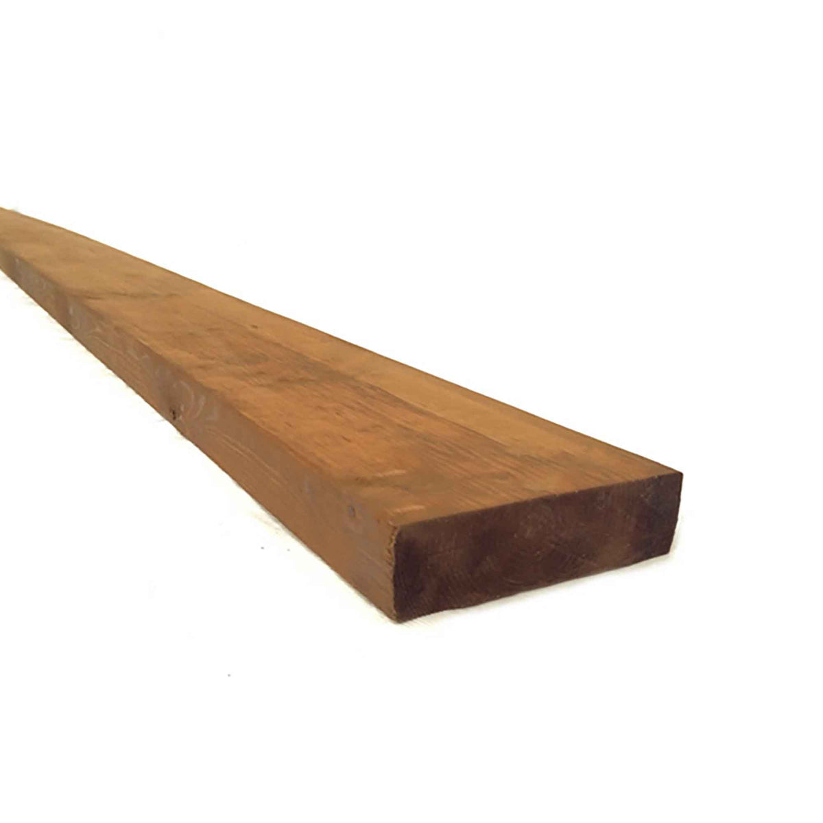 Bois traité brun de Première Qualité, 2" x 6" x 8'