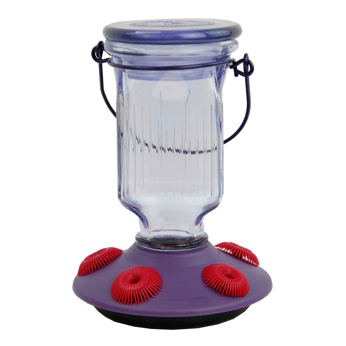 Mangeoire à colibri champ de lavande à remplissage par le haut, 16 oz
