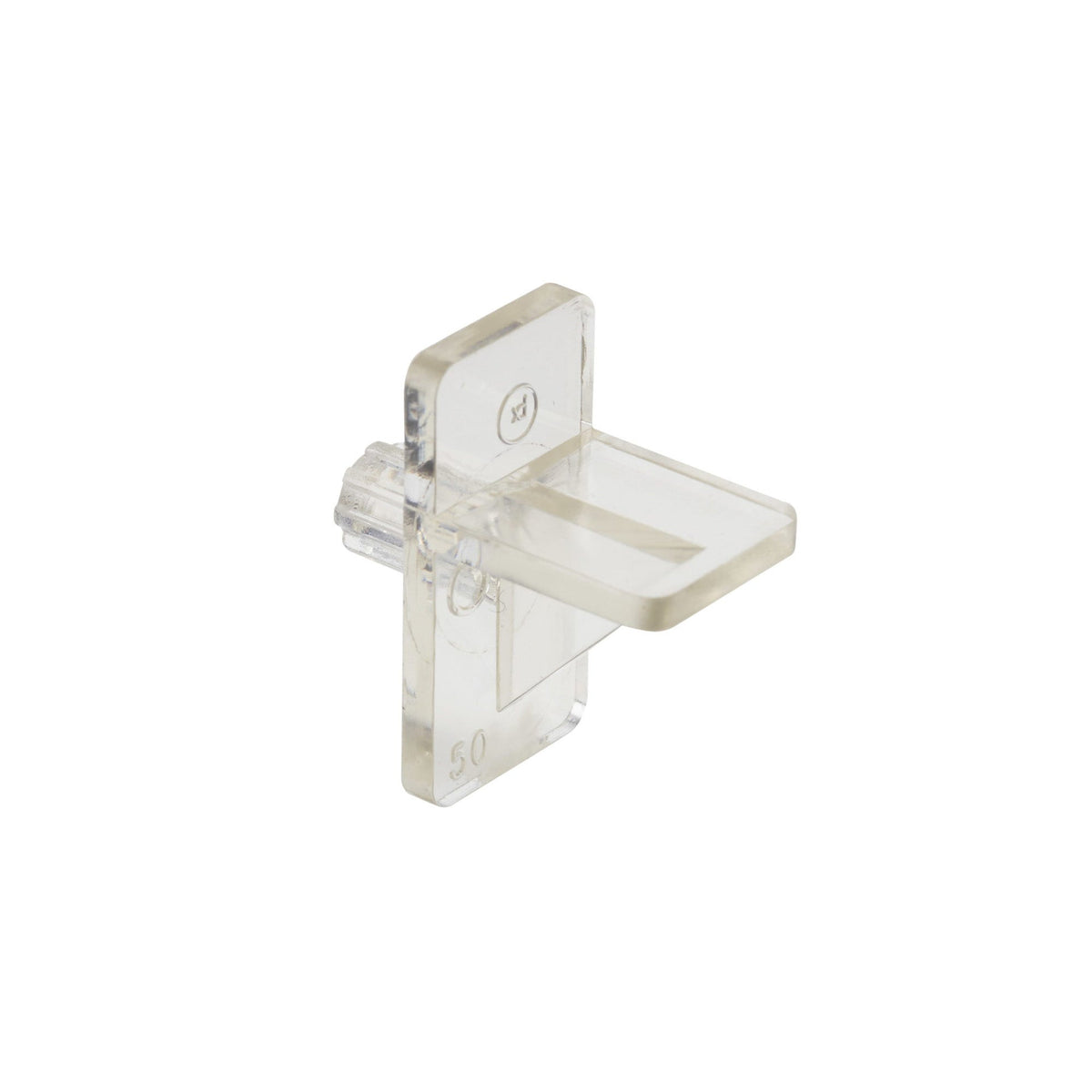 Support à tablette en plastique transparent, emballage de 8 unités