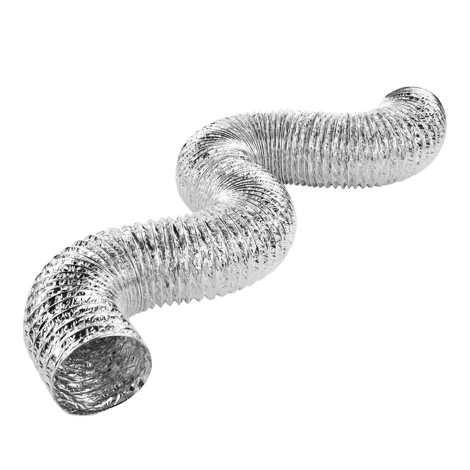 Conduit pour sécheuse en aluminium flexible, 4'' x 8'