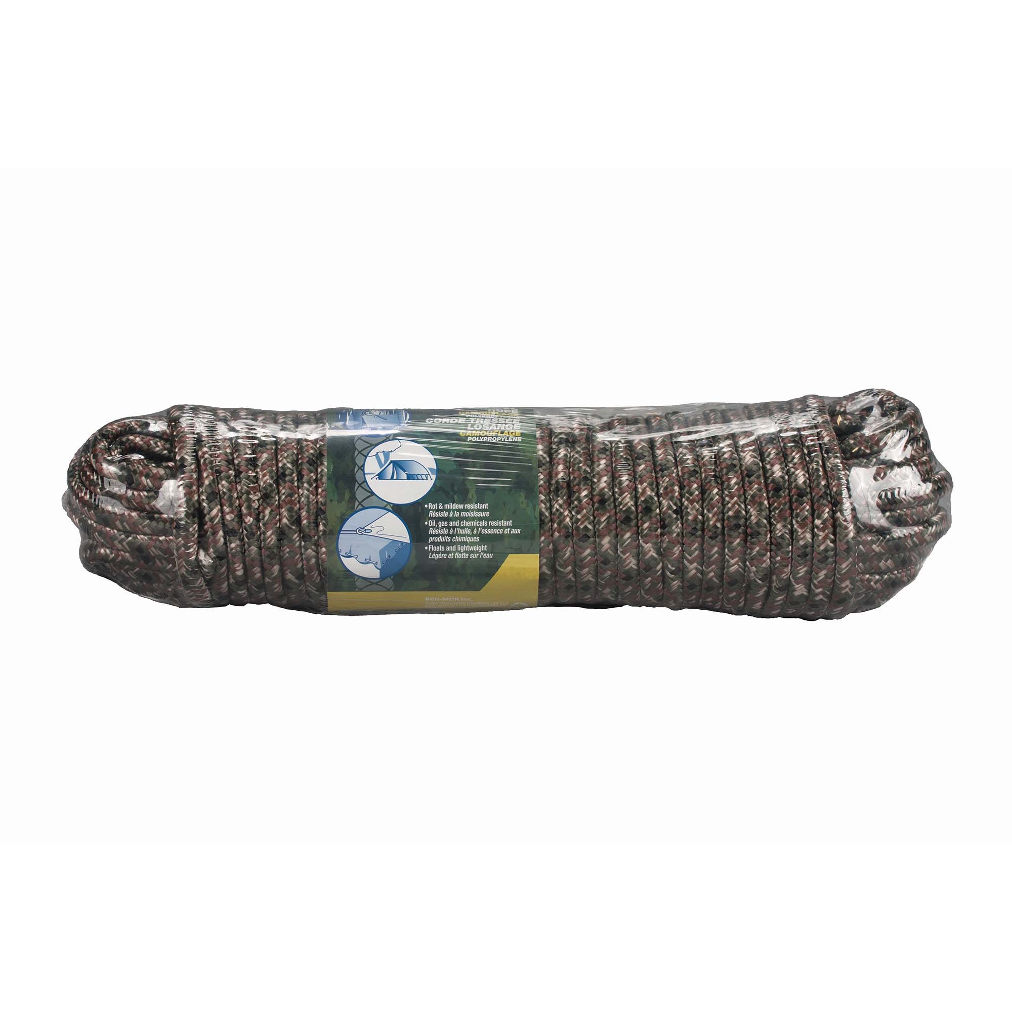 Corde de camouflage de 5/32'' - 50'