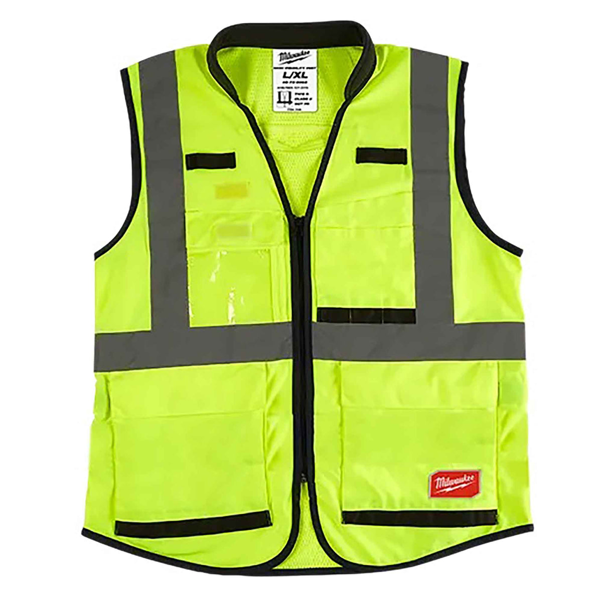 Veste de sécurité jaune haute visibilité Performance de classe 2, grand / très-grand (15 poches)