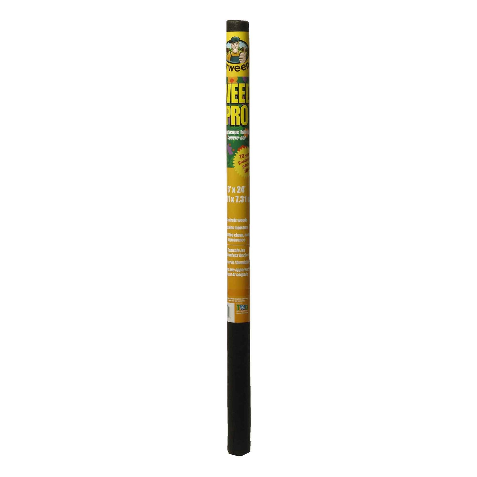 Couvre-sol Weed Pro, 3' x 24'