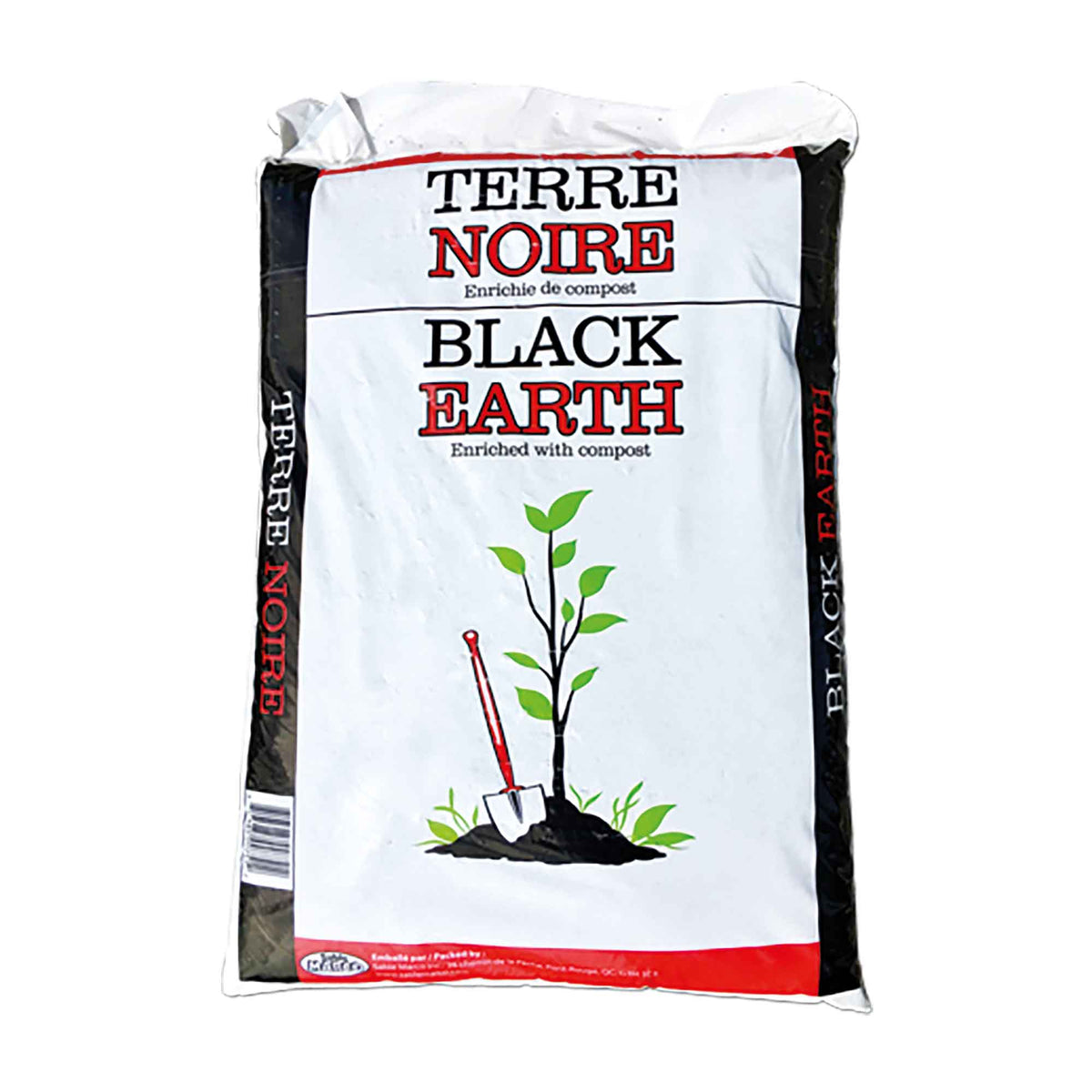 Terre noire enrichie de compost, 25 L