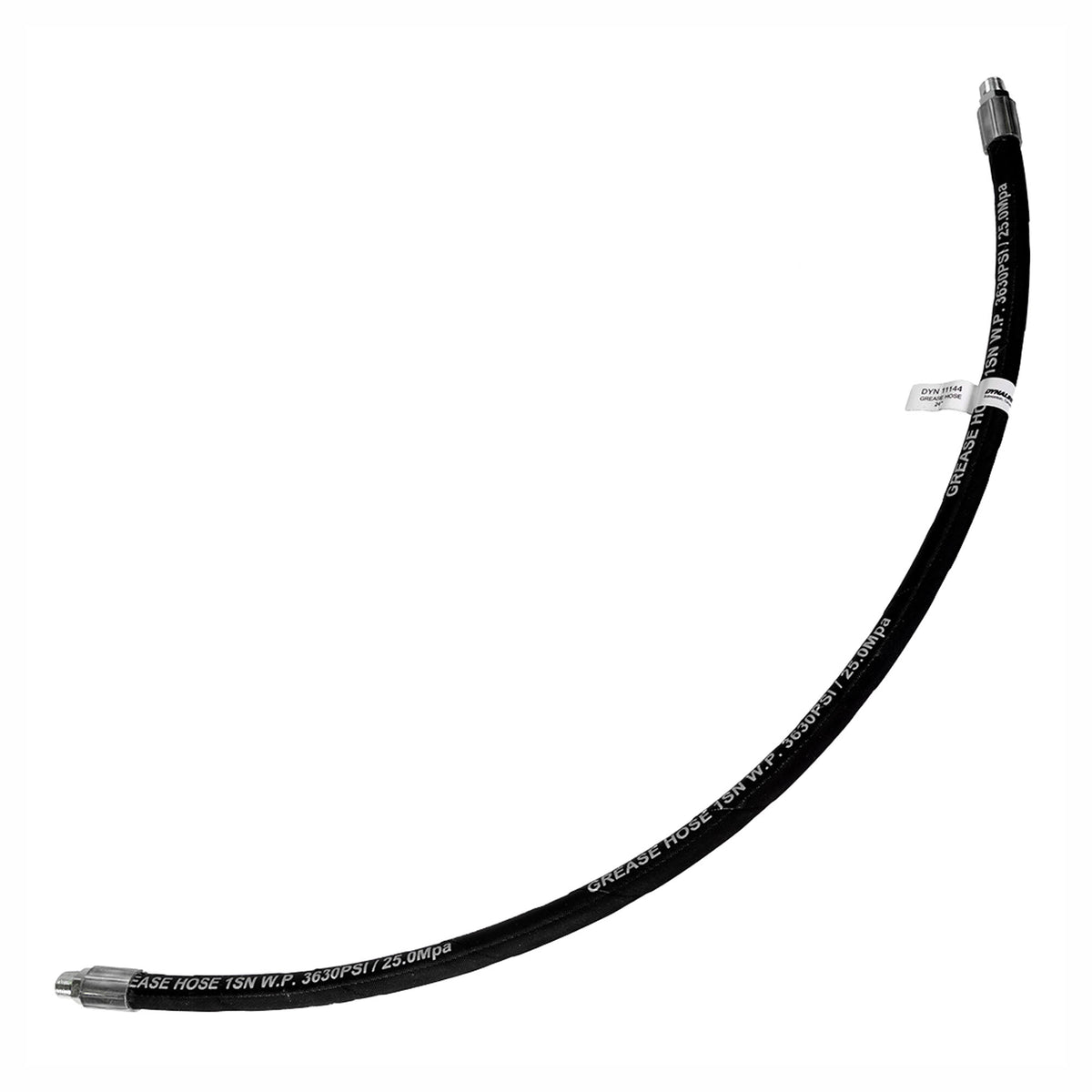 Tuyau à graisse renforcé par un fil d’acier, 12"