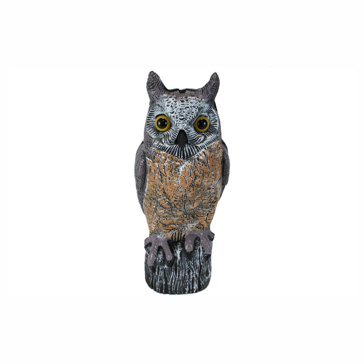 Leurre hibou en plastique, 17"