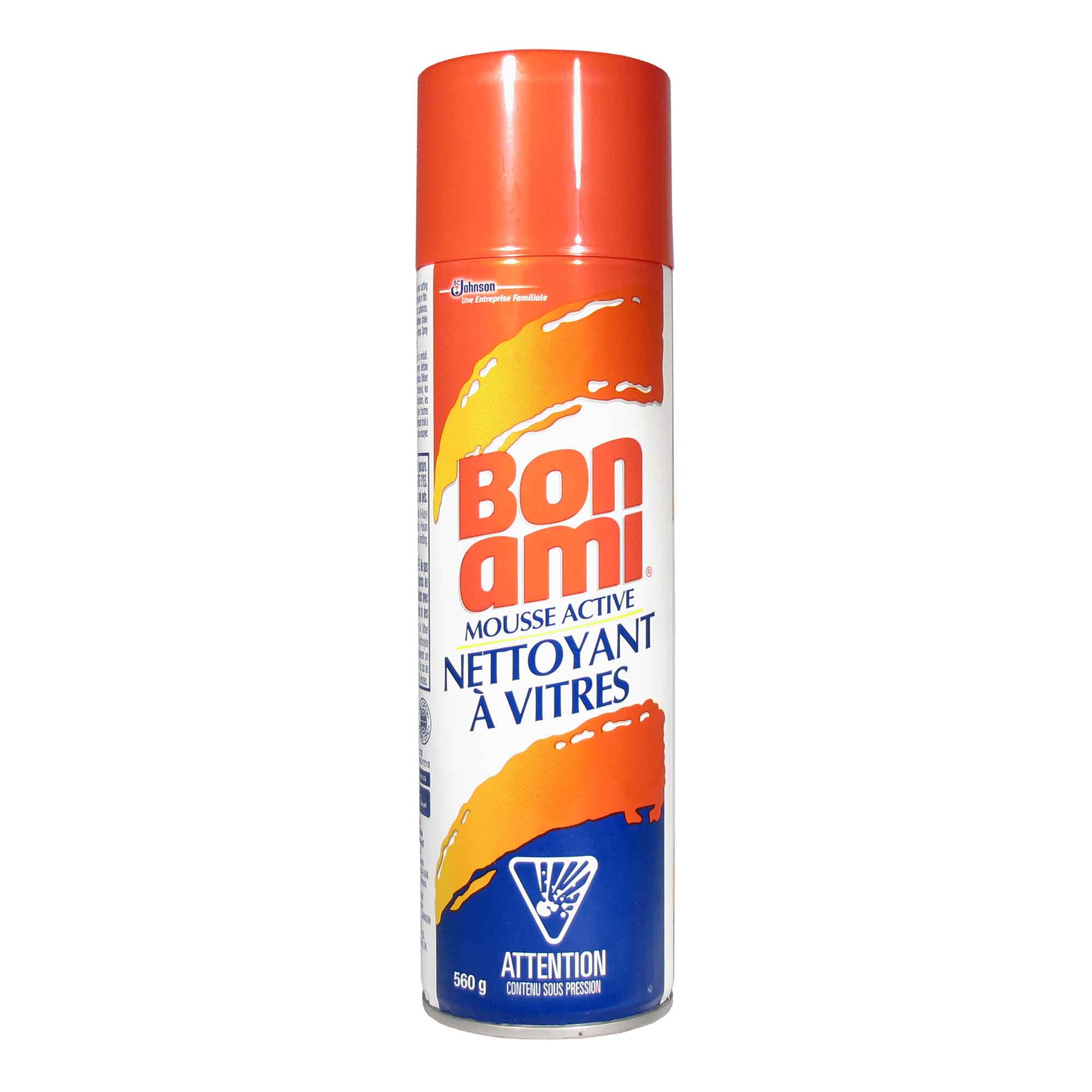 Nettoyant à vitre en mousse en aérosol Bon Ami, 560 g