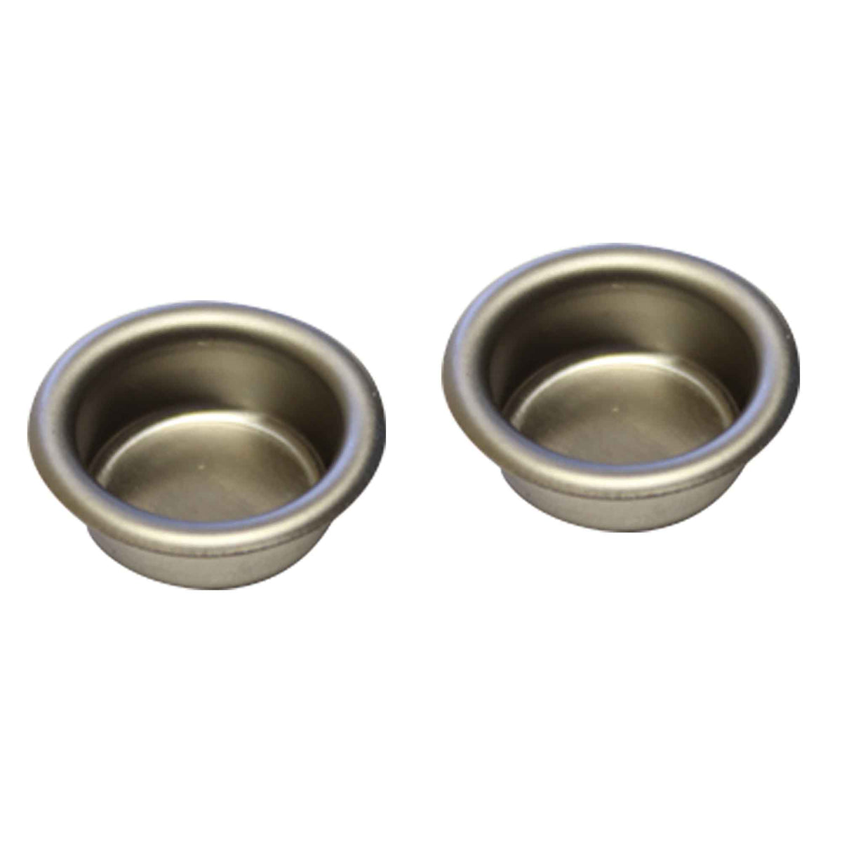 Poignée ronde encastrée pour porte escamotable, 3/4" (nickel satiné)