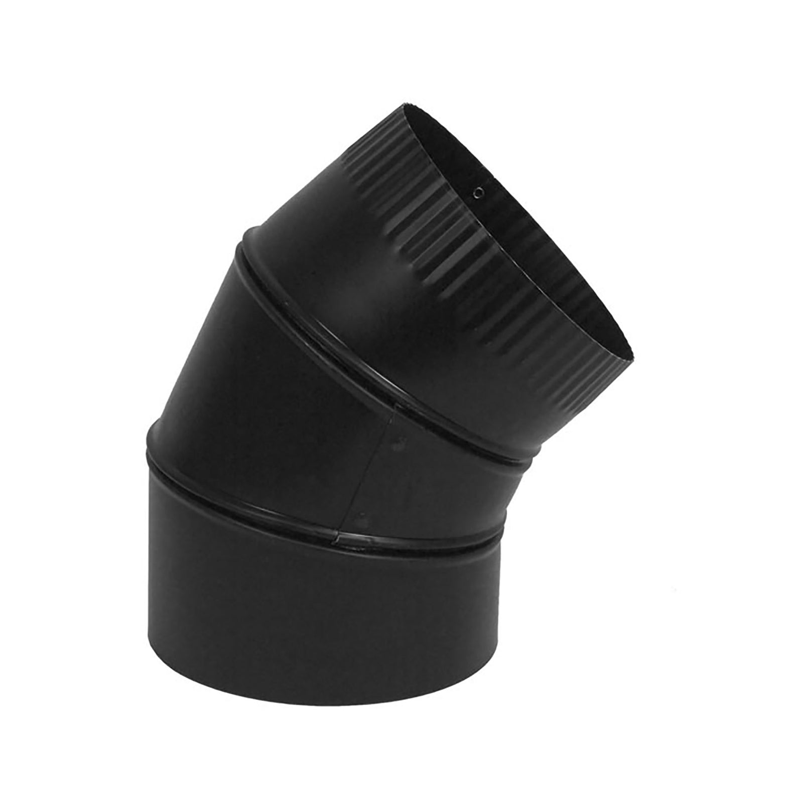 Coude de poêle ajustable de 45°, 6''