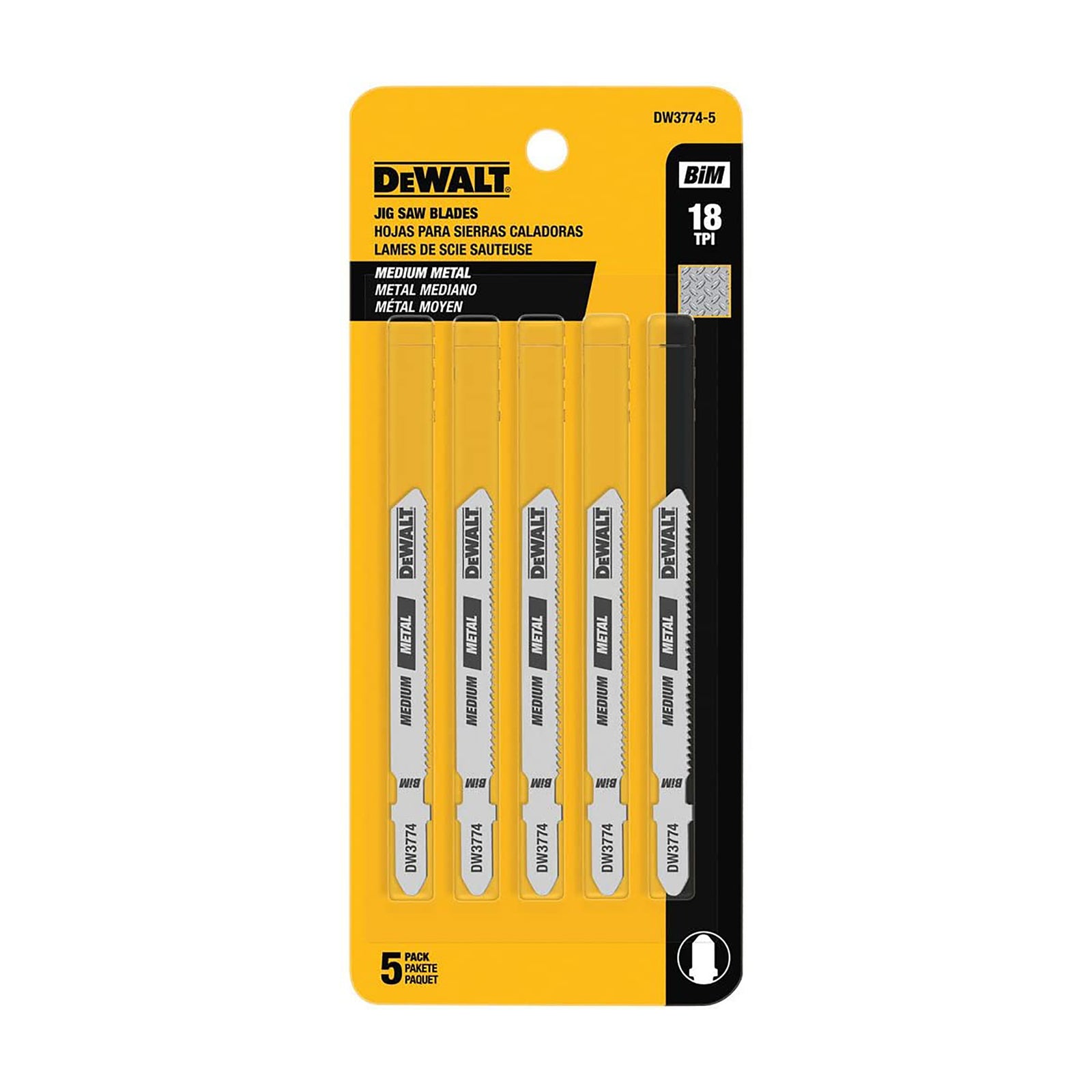Lame de scie sauteuse bimétal 3" 