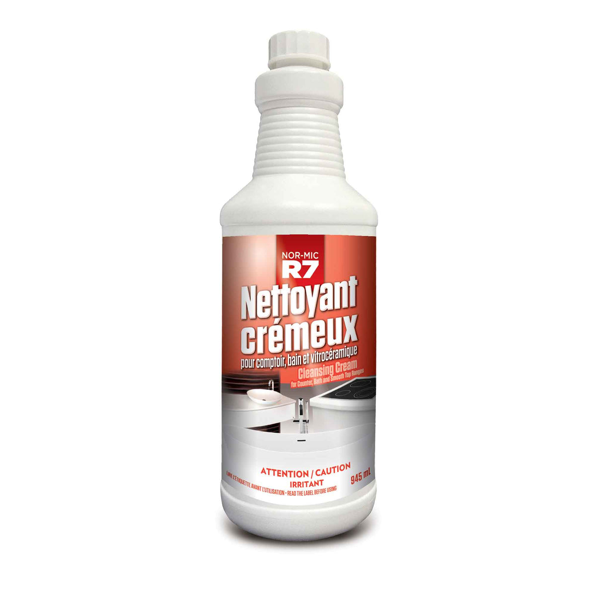 Nettoyant crémeux concentré NOR-MIC R7 format 945 ml