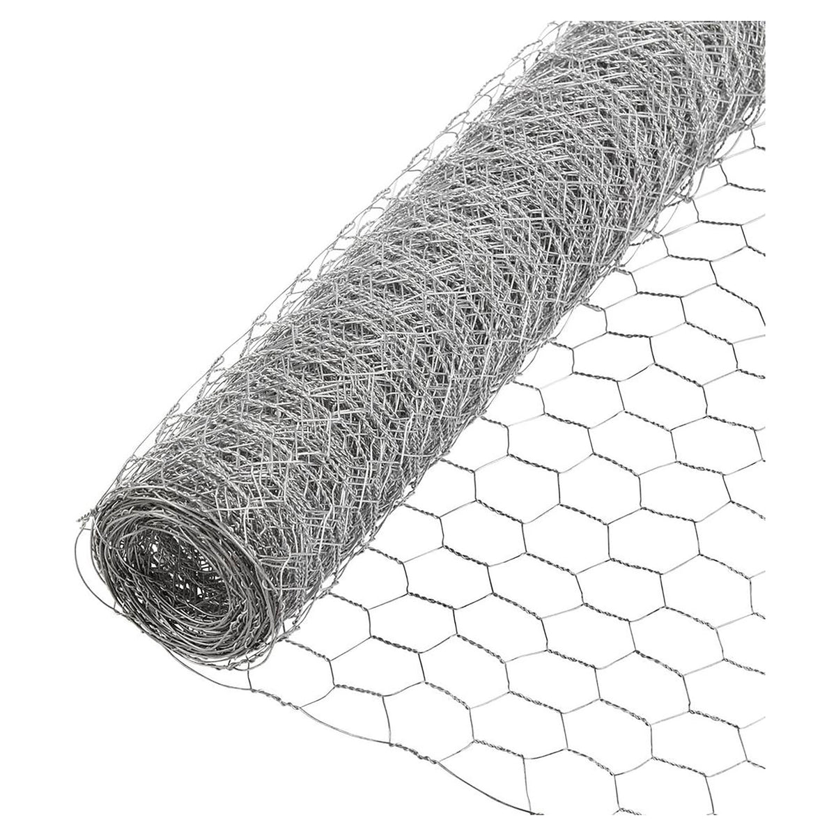 Grillage galvanisé pour poulailler, 1" x 48" x 25'