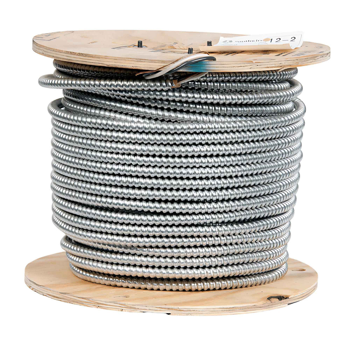 Ac90 Cable Shell AC90 Armored Electrical Cable of 75 m, 12/2 - Matériaux JLS