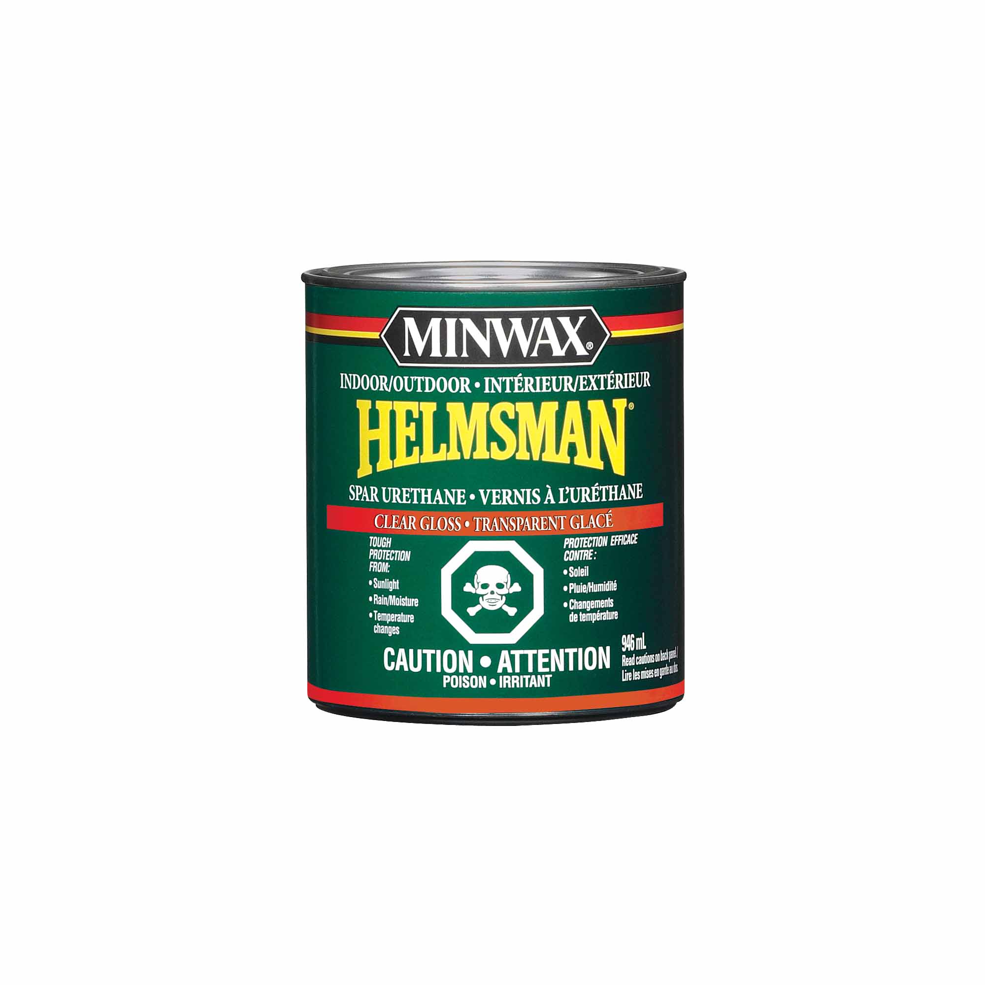 Minwax Helmsman intérieur / extérieur vernis uréthane transparent lustré, 946 ml