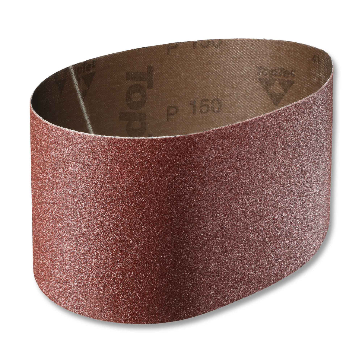 Courroie rouge de ponçage à l&#39;oxyde d’aluminium, 3&quot; x 24&quot; (grain 60)