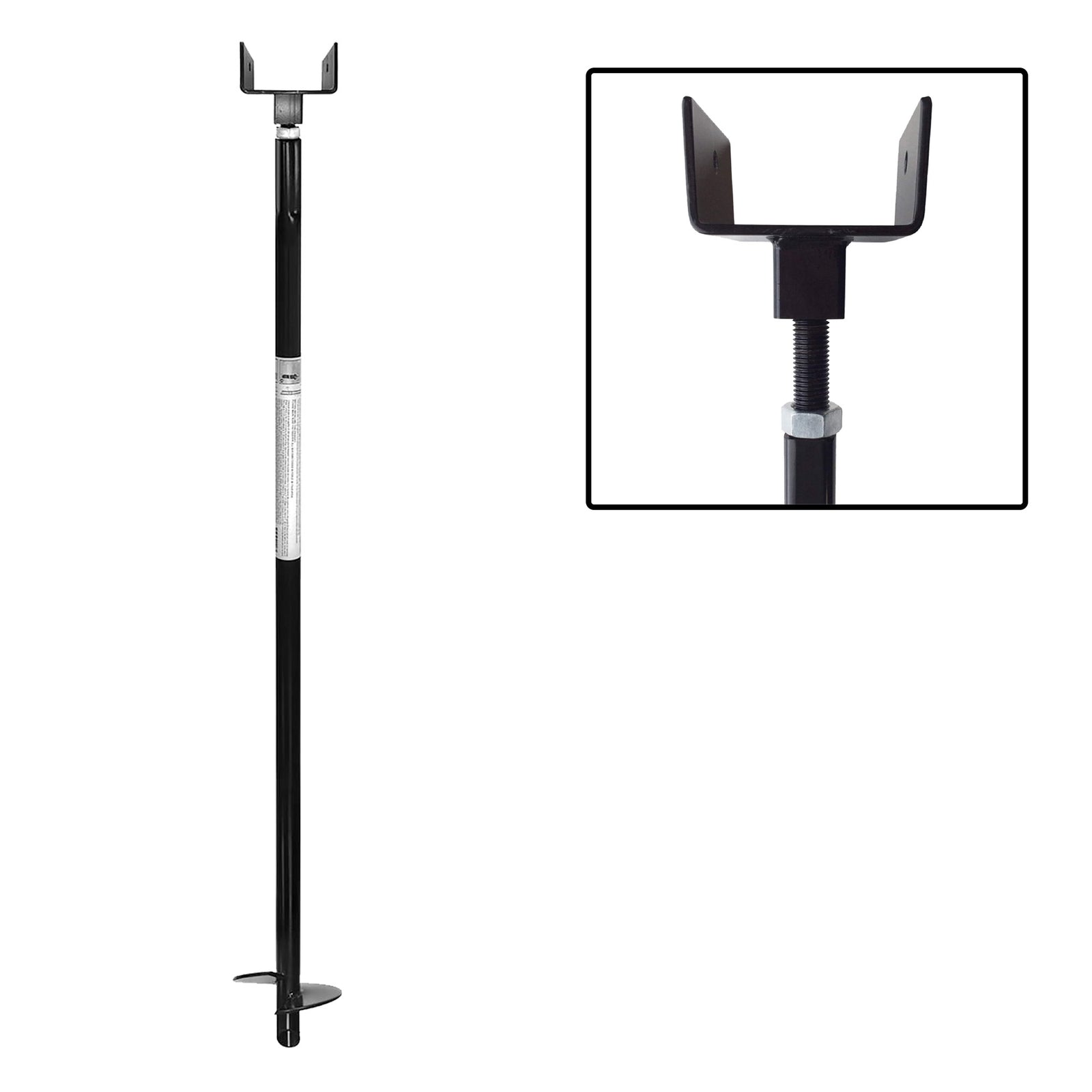 Pieu vissé ajustable, 50″