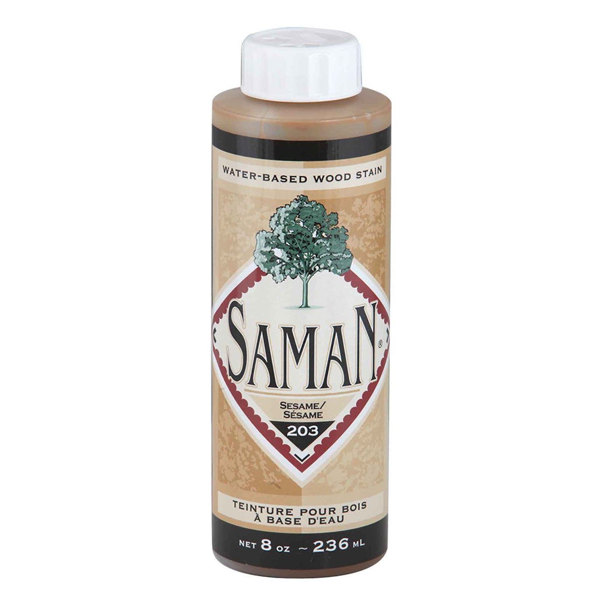 Teinture pour bois à base d'eau Sésame, 236 ml                   