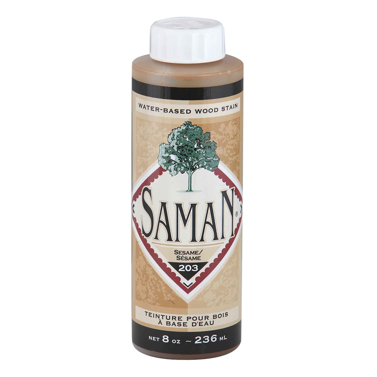 Teinture pour bois à base d'eau Sésame, 236 ml                   